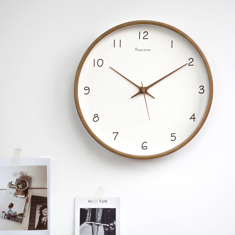 Avtoit | TimberClock - Solid Wood Analog Clock