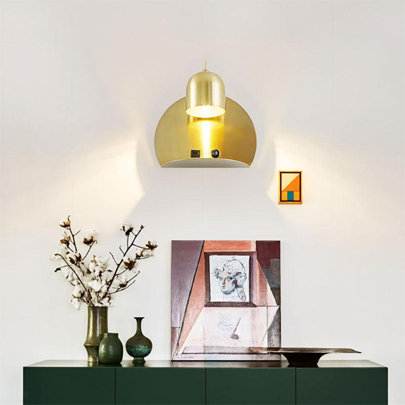 Avtoit | Supporter Design Metal Wall Light 1 Light Modern Simple Wall Lamp for Study