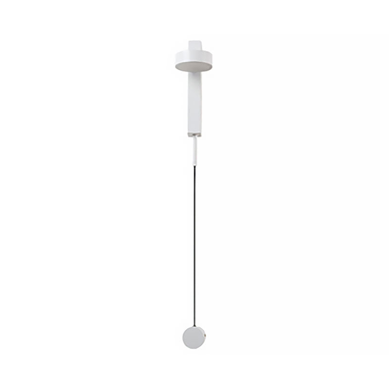 Avtoit | Modern simple drum shade wall light metal LED wall light for the bedroom in white/warm light
