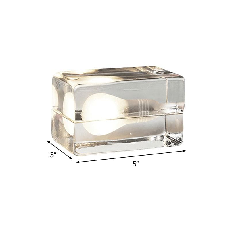 Avtoit | Icecube Lamp - Modern Table Lamp in the Shape of an Ice Block