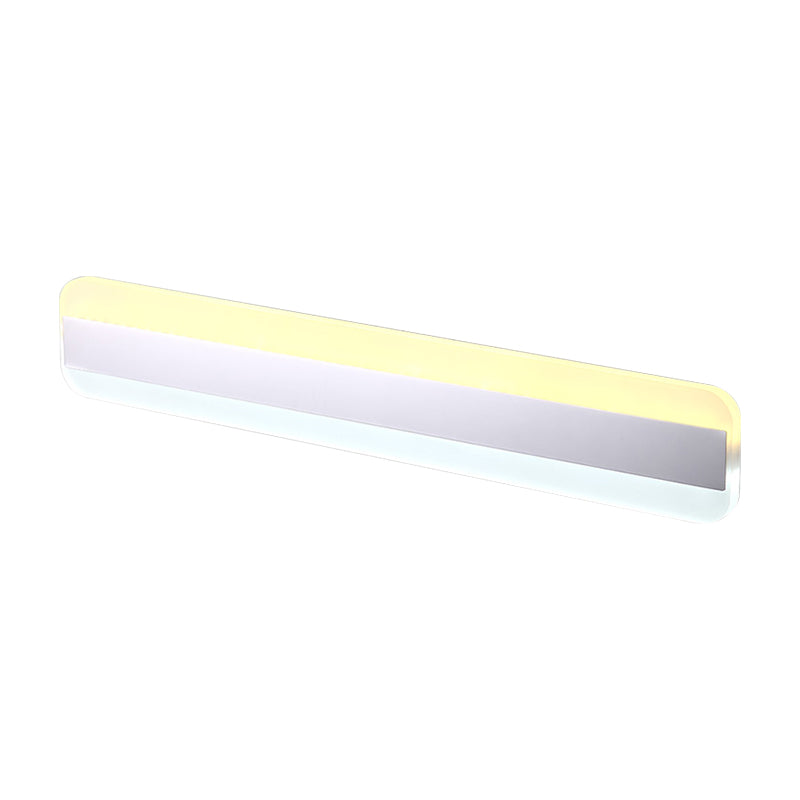 Avtoit | 31.5"/39"/47" Width linear makeup mirror light modern acrylic LED bathroom light above the mirror with reflector