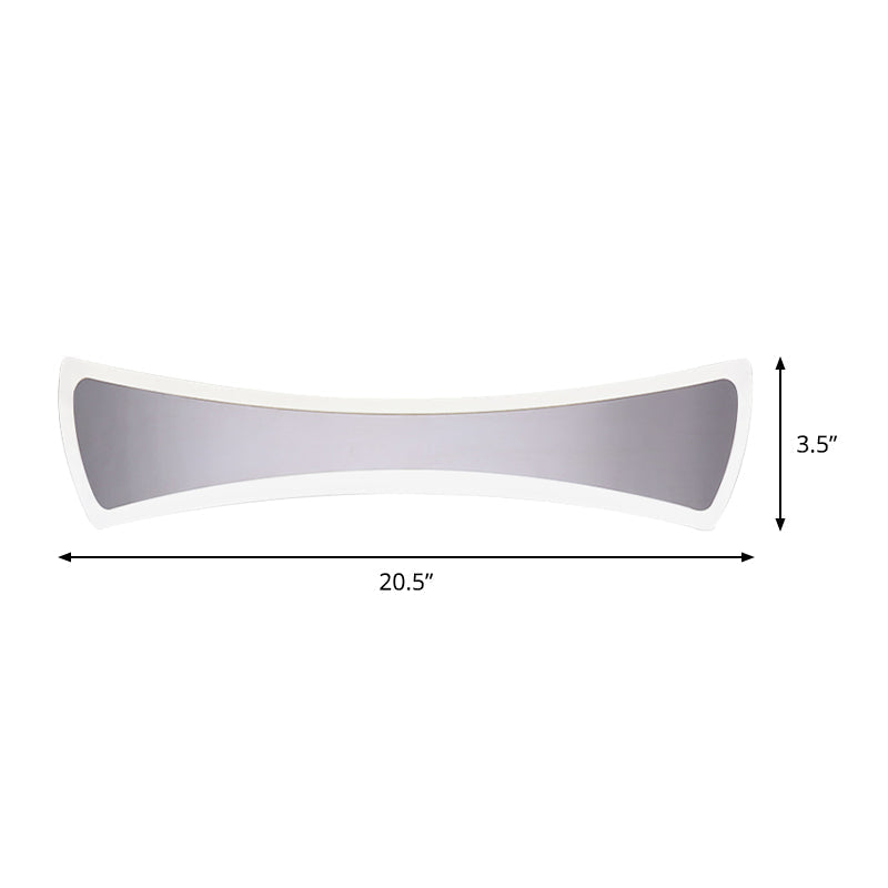 Avtoit | 16.5"/20.5" Width Waterproof Fly-Vanity Lighting Light Minimalist Acrylic LED Bathroom Vanity Wall Lamp in Warm/White