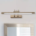 Avtoit | 14"/19" Diameter Tube Wall Lighting with Arc Arm Modern Design Metal Warm/White Light LED Bathroom Vanity Lighting System in Gold
