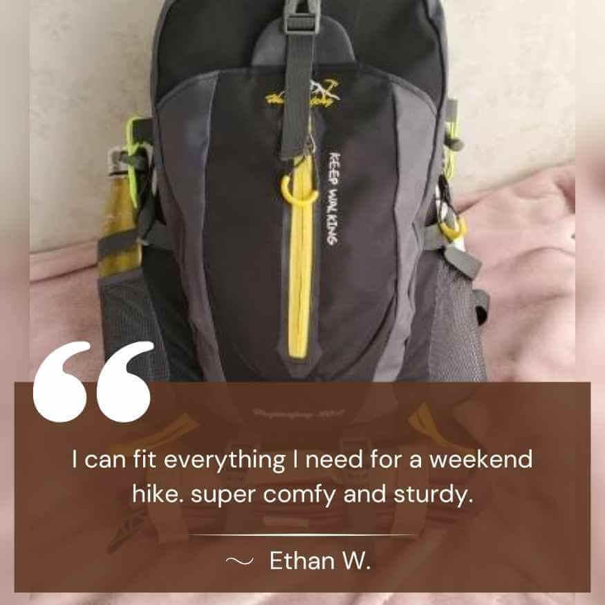Avtoit | 40L Waterproof Hiking Backpack with Multiple Compartments for Outdoor Adventures and Travel