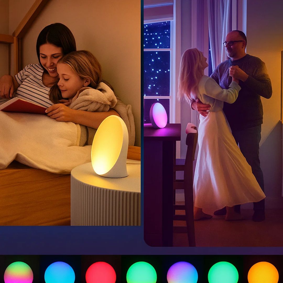 Avtoit | Sunrise Alarm Clock | Natural Wake-Up Light with Ambient Lighting for Heavy Sleepers & Dark Mornings
