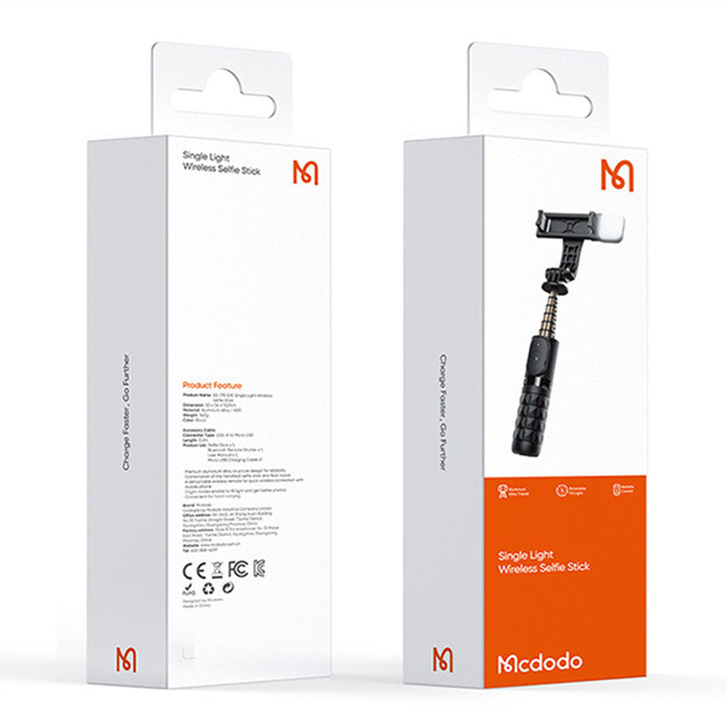 Avtoit | Mini Portable Fill Light Bluetooth Selfie Stick
