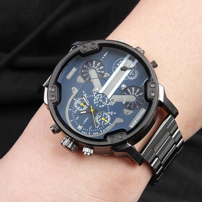Men's Stainless Steel Chronograph Quartz Watch