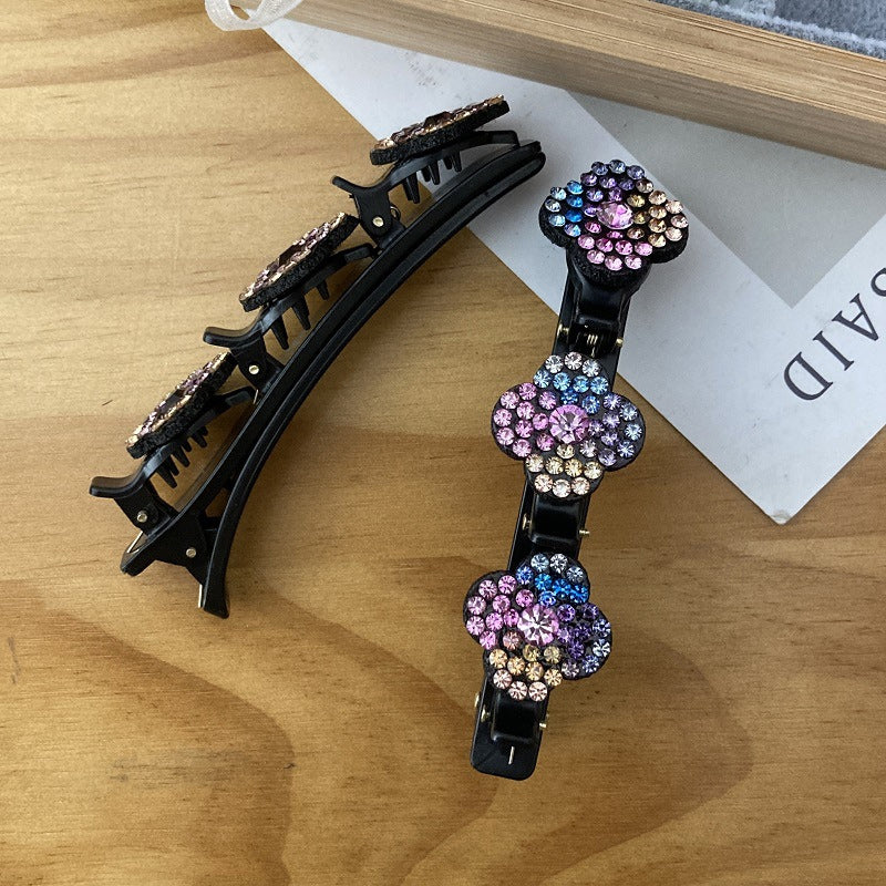 Avtoit | Three Flowers Side Hair Clip