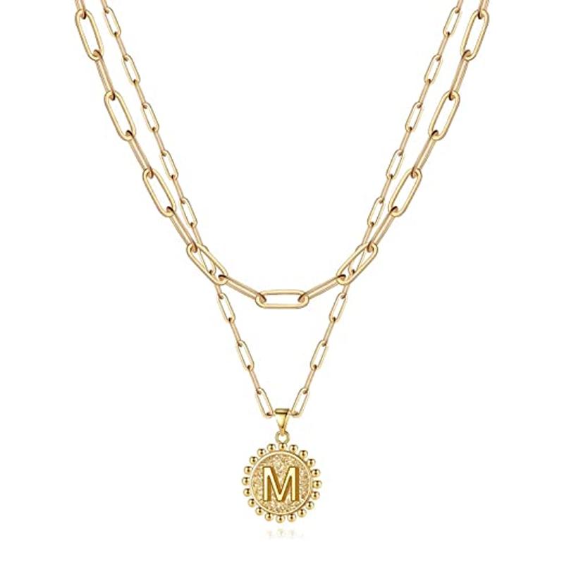 Avtoit | Golden Initial Necklaces for Women