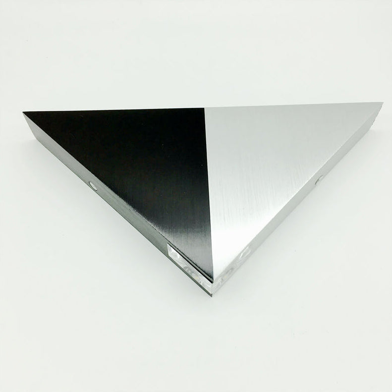Avtoit | TriLumina Prism LED Wall Light | Creative Pyramid Design | Aluminum & Acrylic | Colored Light Options