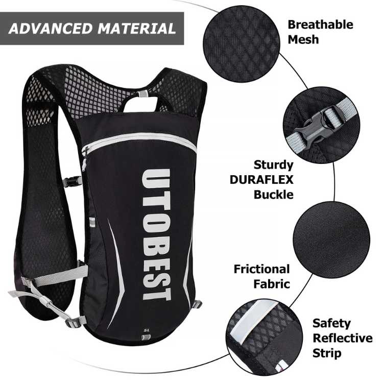 Avtoit | Hydration Running Vest for Trail Running - Lightweight, Adjustable, and Comfortable Backpack for Outdoor Sports and Long Distance Races