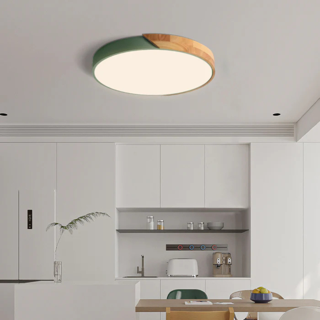 Avtoit | Delos – Scandinavian Wooden LED Ceiling Light | Modern Energy-Efficient Interior Lighting