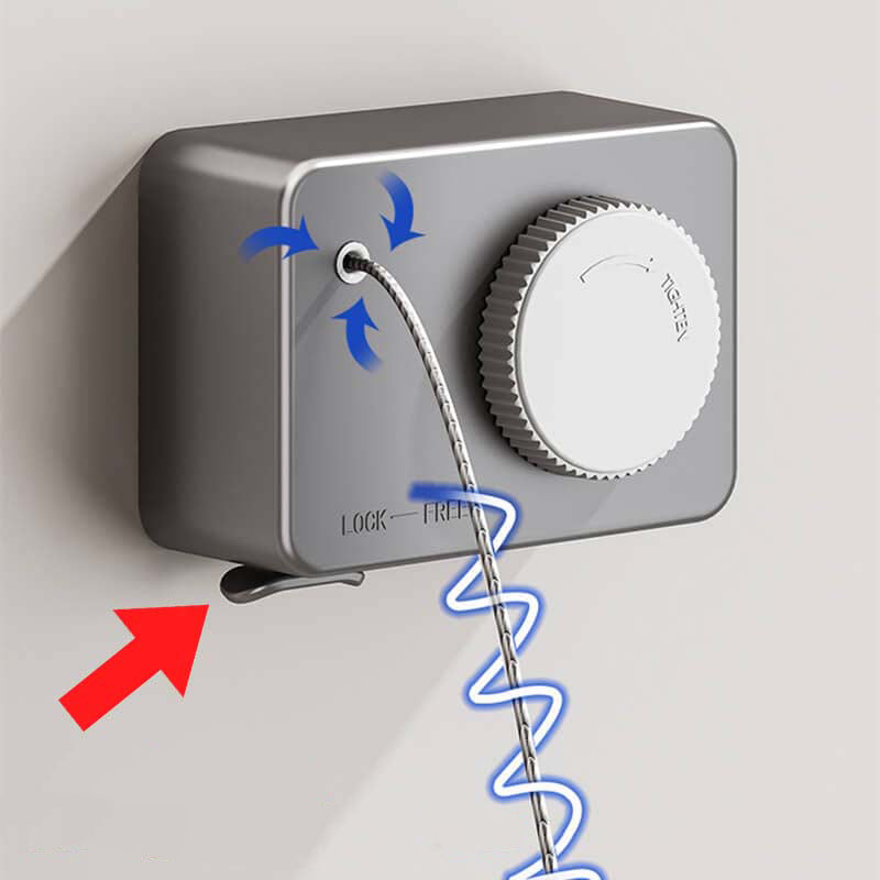 Avtoit | Invisible retractable laundry line