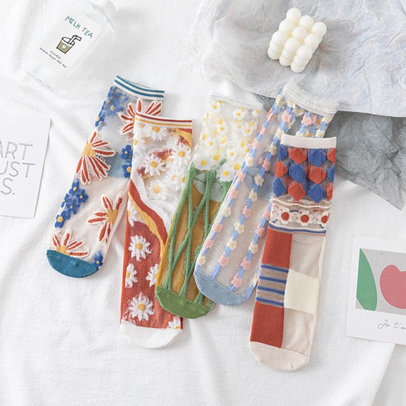 Avtoit | Summer Women Transparent Socks