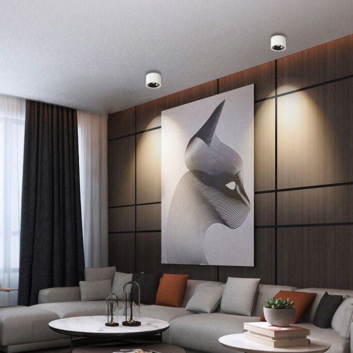 Avtoit | Origo Minimalistic LED Ceiling Light - Adjustable Round Recessed Lamp