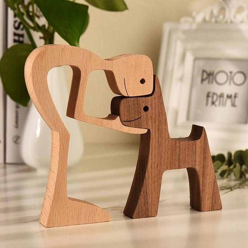 Avtoit | Pet Lover - Wooden Sculpture Table Ornaments