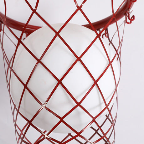 Avtoit | Slamora Children's Wall Light | Basketball Hoop Design | Glass & Metal | Art Deco Style | Bedroom Light