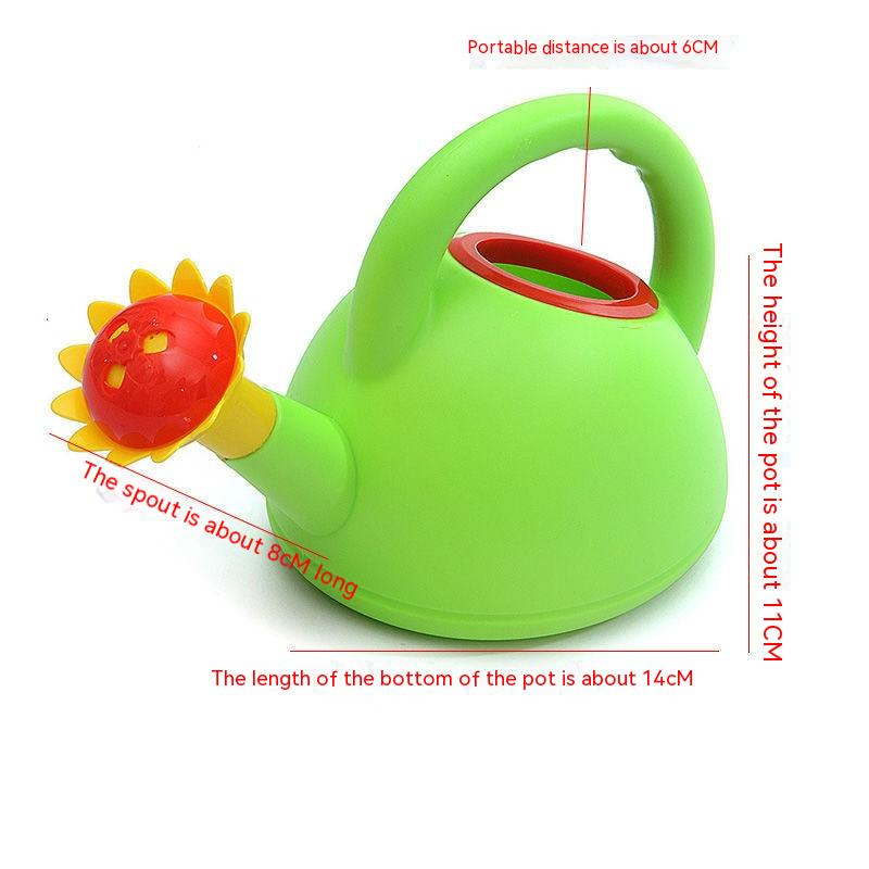 Avtoit | Children's watering can with flower mouth – Colorful plastic watering can for little gardeners
