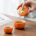 Avtoit | Mini Pumpkin Ceramic Teapot Set