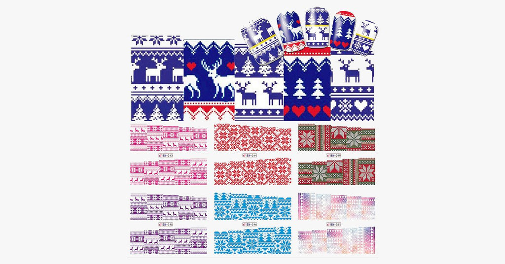 Avtoit | Christmas Nail Stickers