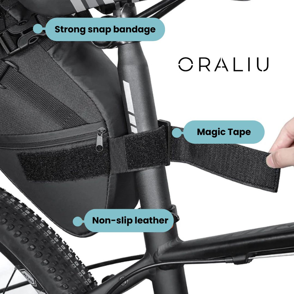 Avtoit | Waterproof Bike Saddle Bag – 10L Capacity, Lightweight & Durable Cycling Seat Pack