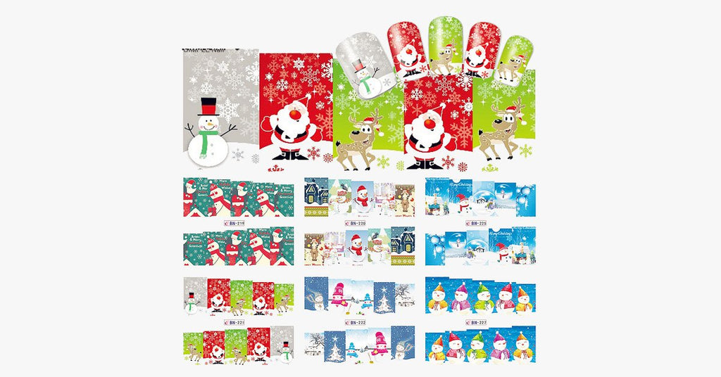 Avtoit | Christmas Nail Stickers