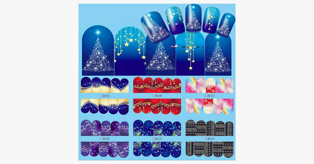 Avtoit | Christmas Nail Stickers