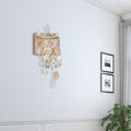 Avtoit | Linear Wall Mount Light Modern Style Shell and Crystal 1/3-Light Wall Light with Pearl Decoration in Gold