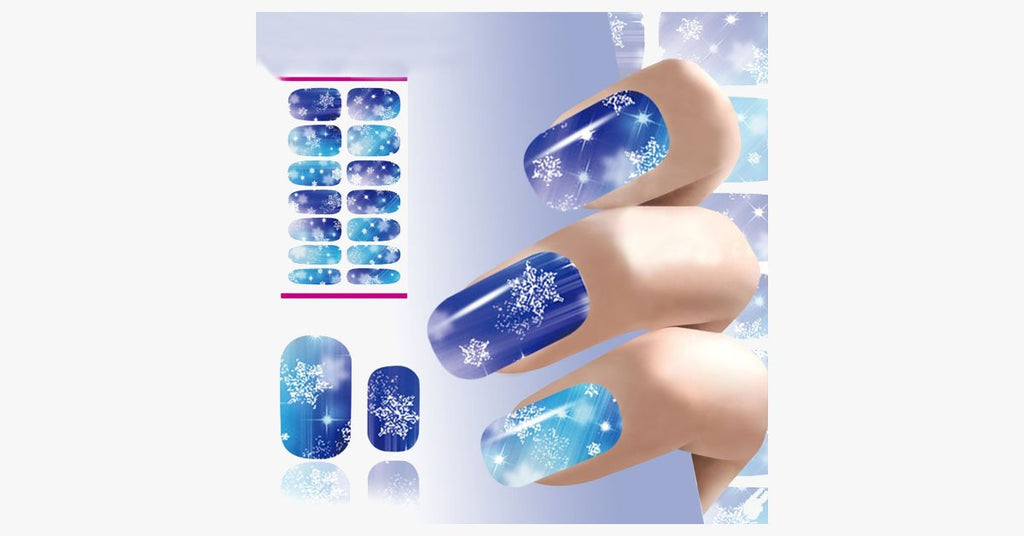 Avtoit | Christmas Nail Stickers - Snowflakes