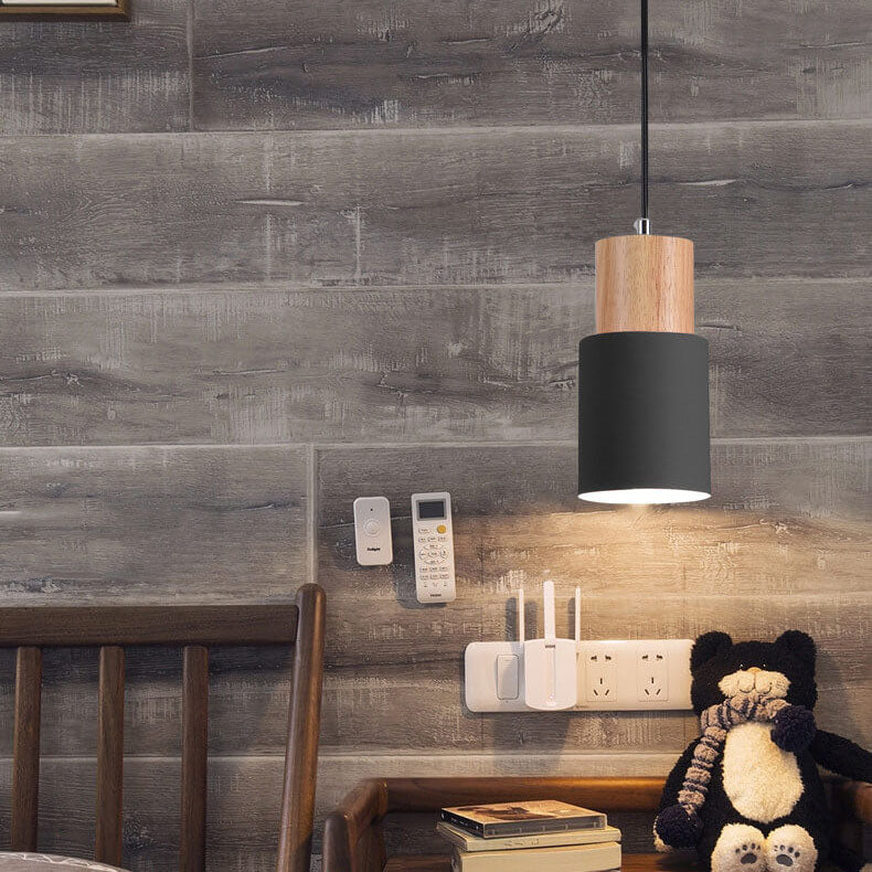 Avtoit | SinglePend - Nordic Macaron Cylinder Aluminium 1-flame LED pendant lamp