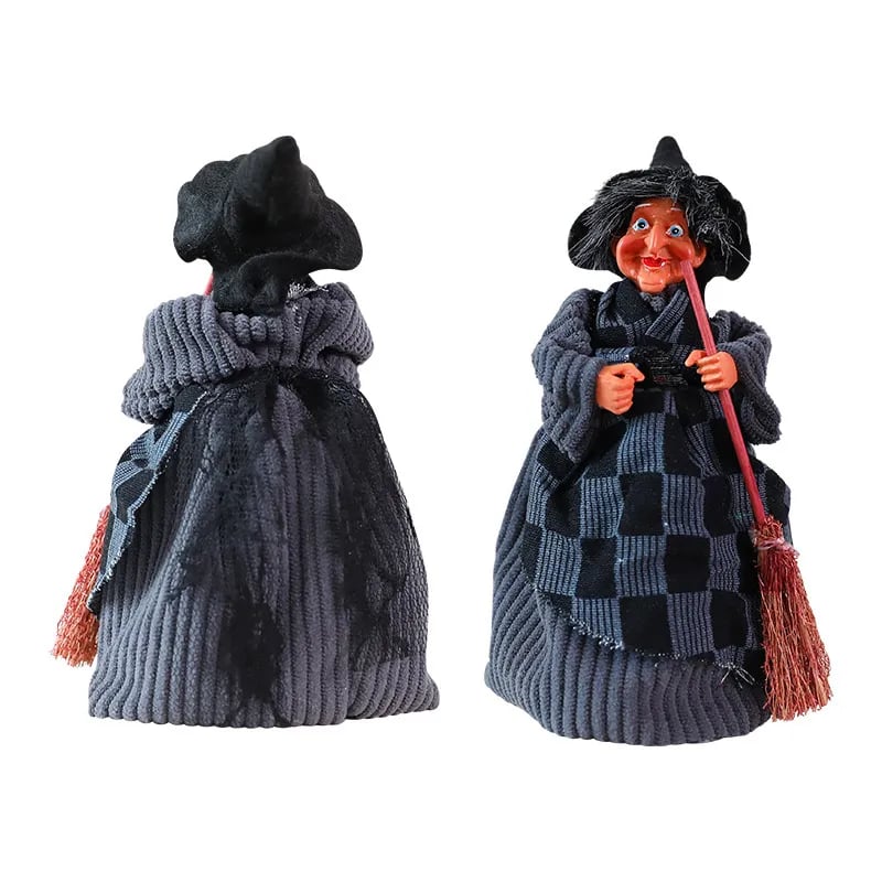 Avtoit | Halloween Witch Doll Statue Decor Desktop