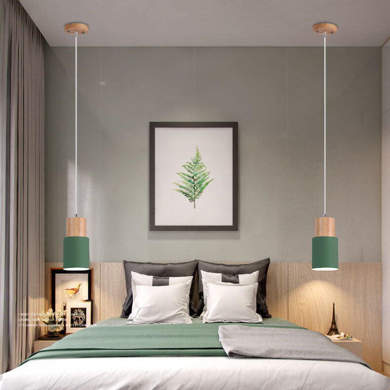 Avtoit | SinglePend - Nordic Macaron Cylinder Aluminium 1-flame LED pendant lamp