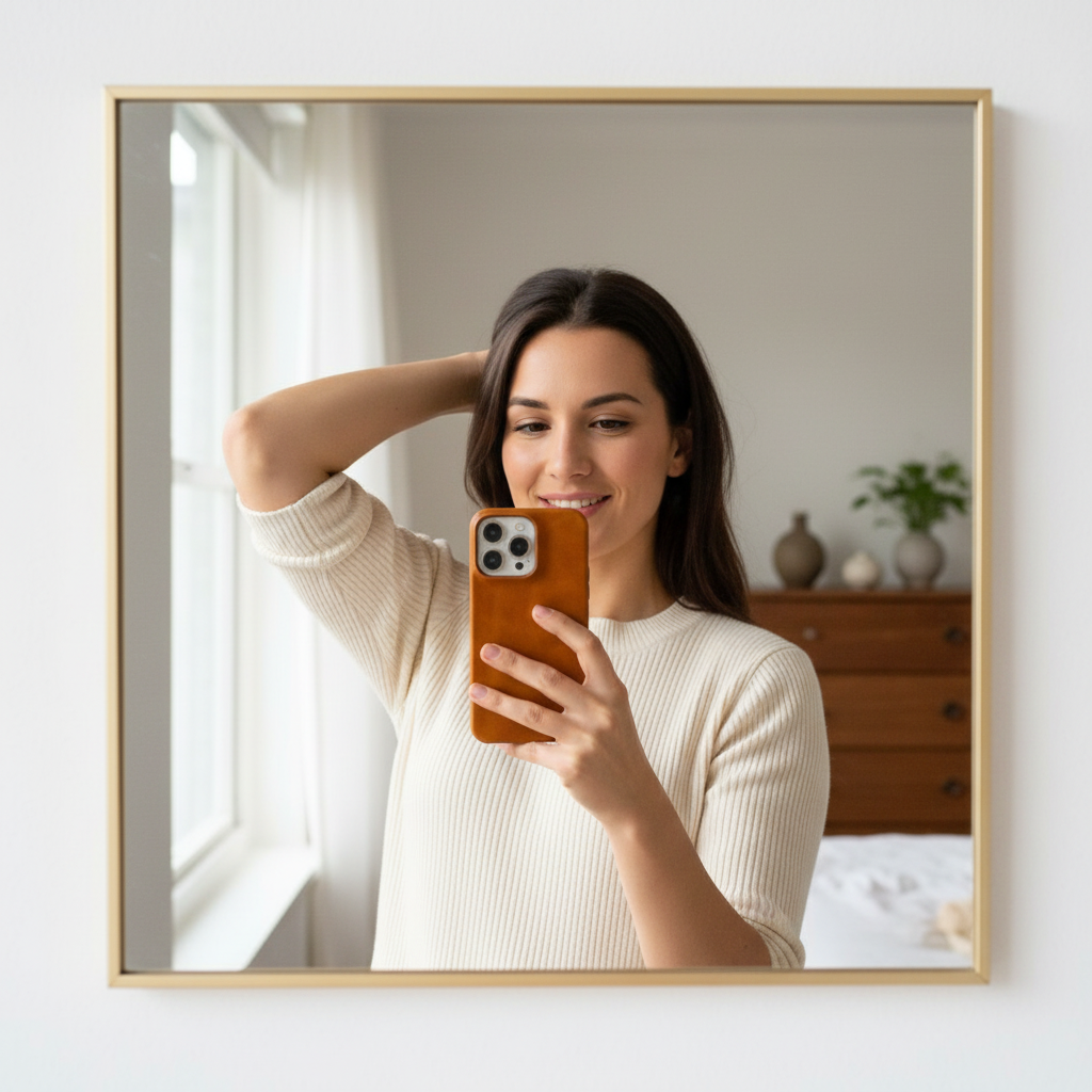 Avtoit | Oil Wax Genuine Leather Apple iPhone Case