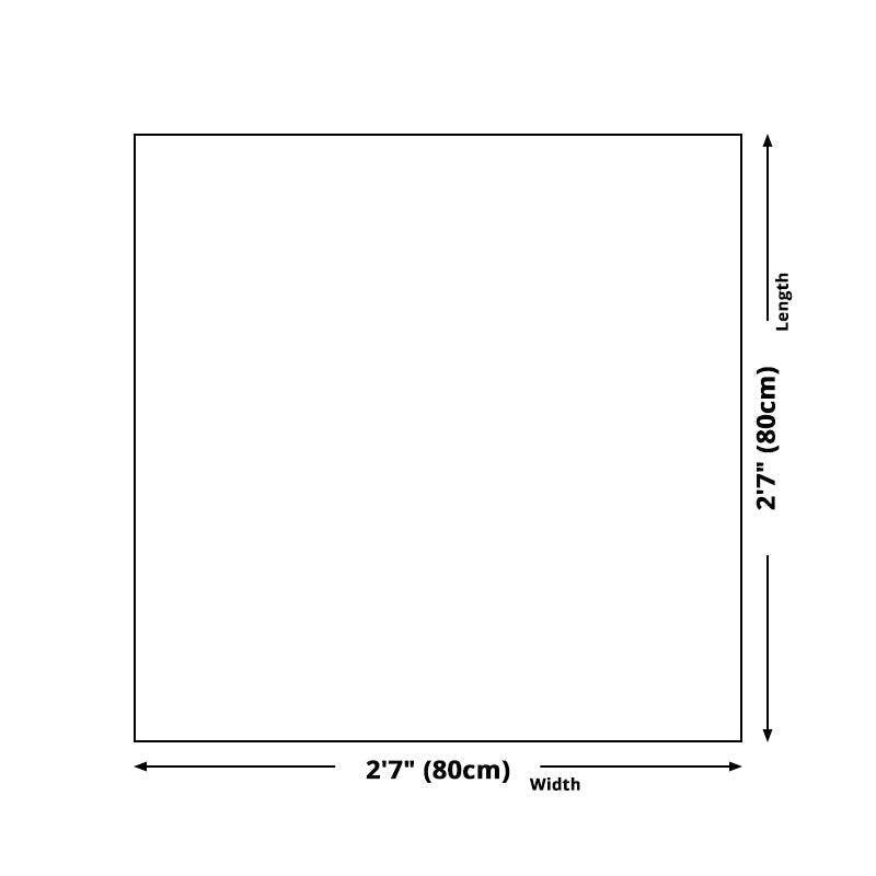 Avtoit | Black-and-white bedroom rug novelty 3D small check pattern carpet polyester non-slip pet-friendly rug