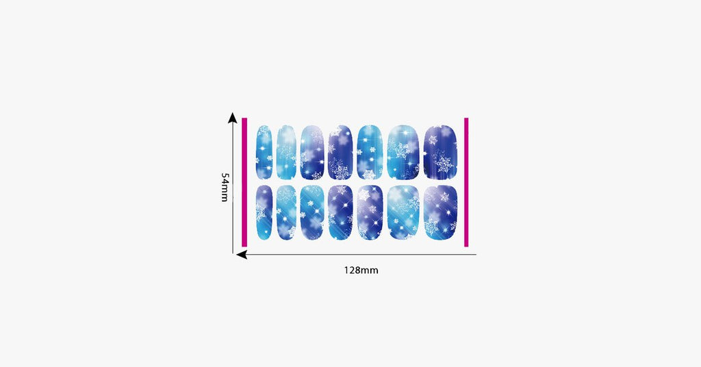 Avtoit | Christmas Nail Stickers - Snowflakes