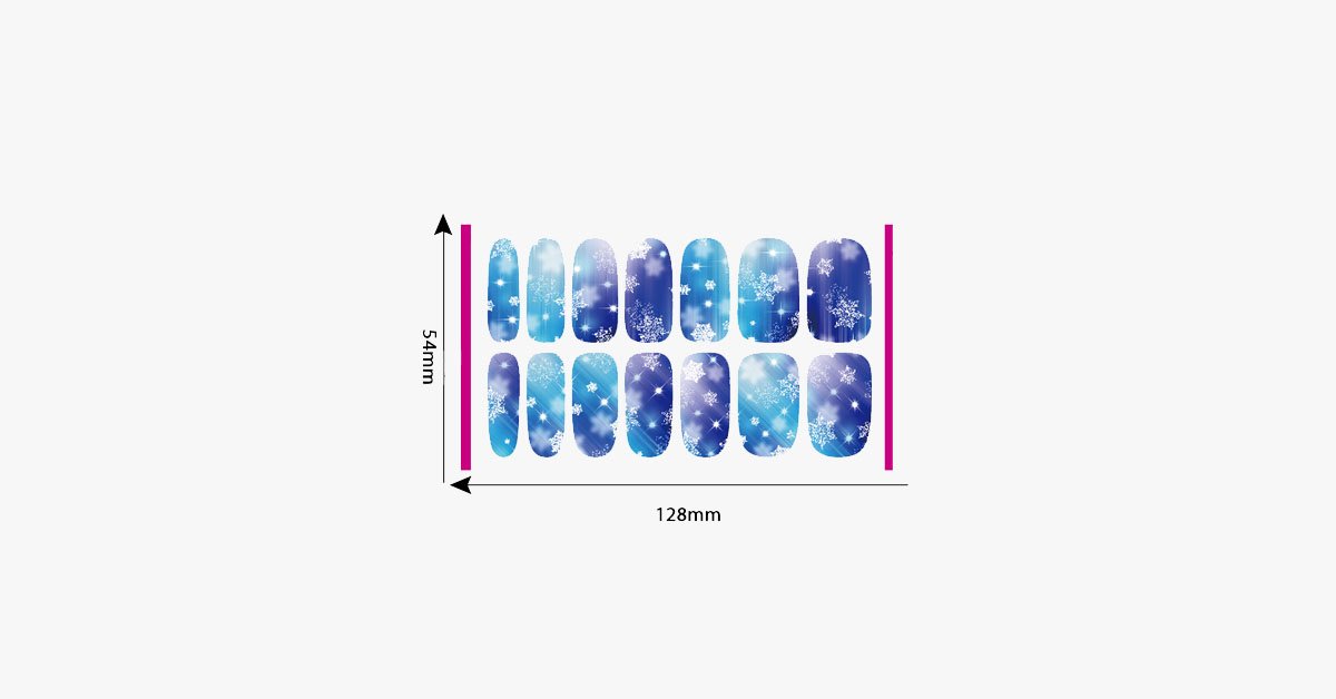 Avtoit | Christmas Nail Stickers - Snowflakes