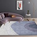 Avtoit | Novelty Living Room Rug Multicolor Color Block Wood Grain Print Rug Polyester Washable Pet-Friendly Rug