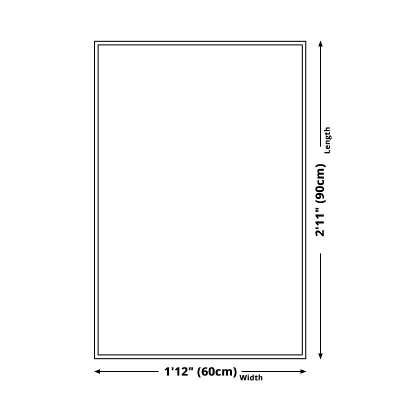 Avtoit | Novelty Living Room Rug Multicolored Color Box Triangle Print Carpet Polyester Pet Friendly Non-Slip Area Rug