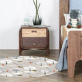 Avtoit | Gray Children's Room Carpet Children's Animal Megalocnidae Pattern Carpet Polyester Pet-Friendly Carpet