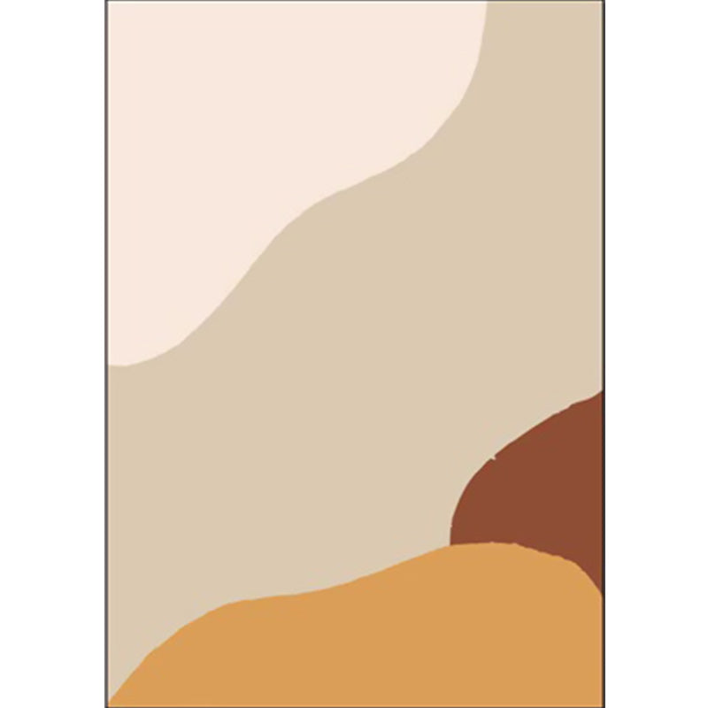 Avtoit | Novelty Living Room Rug Colorful Color Block Print Rug Polyester Pet Friendly Stain Resistant Rug