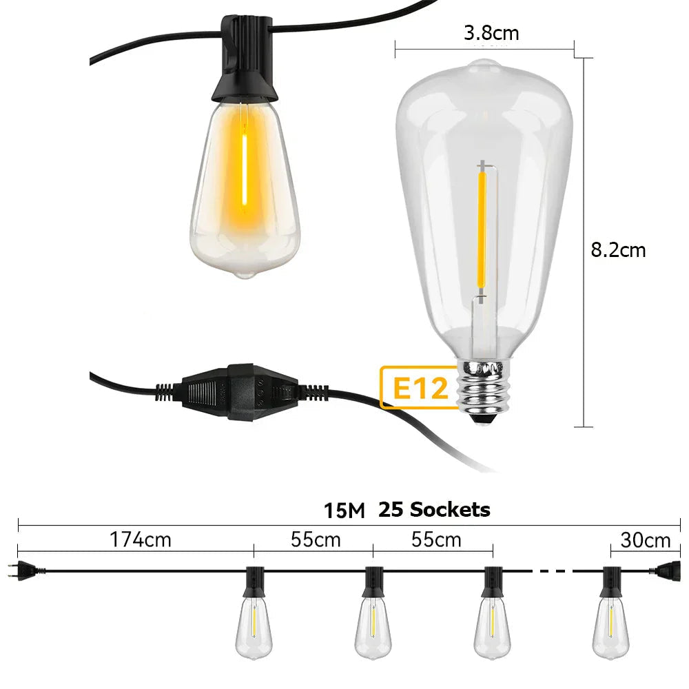 Avtoit | Weatherproof LED string lights
