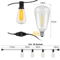 Avtoit | Weatherproof Outdoor LED String Lights – Garden, Patio & Festive Lighting