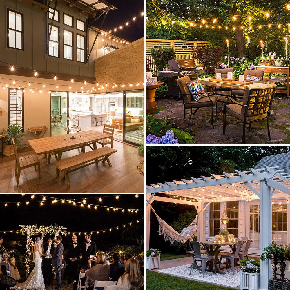 Avtoit | Weatherproof Outdoor LED String Lights – Garden, Patio & Festive Lighting