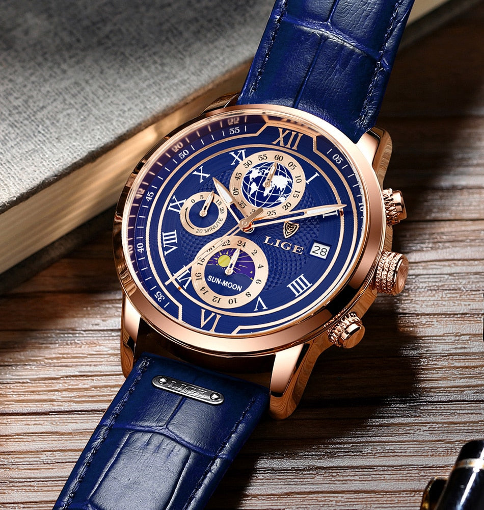 Avtoit | Classic Chronograph Men’s Watch | Stylish & Functional Luxury Wristwatch for Every Occasion