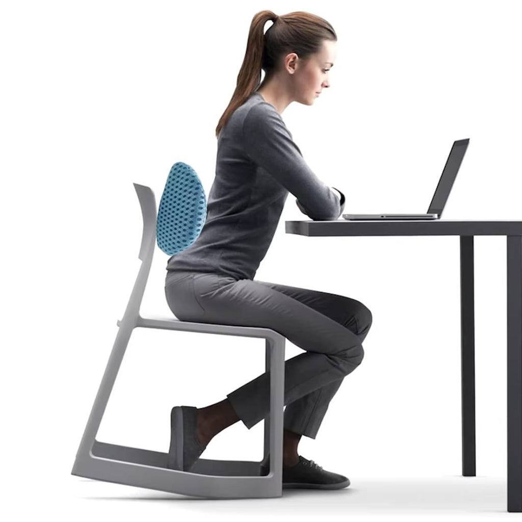 Avtoit | Ergonomic Lumbar Support Cushion for Lower Back Pain Relief - Ideal for Office, Driving, and Home Use