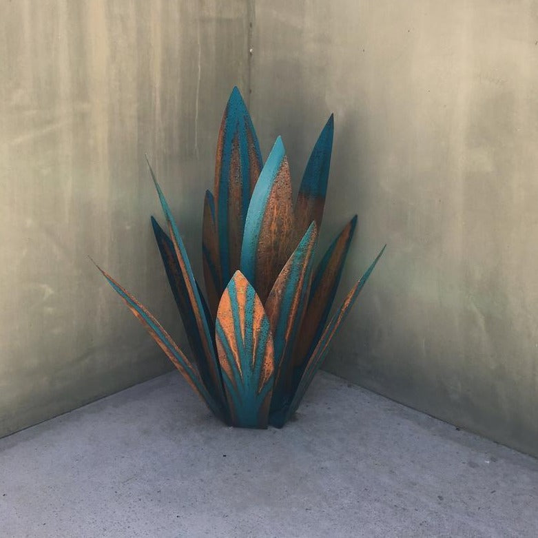 Avtoit | Eternal Agave – Handcrafted Rust-Proof Metal Garden Sculpture for Indoor & Outdoor Decor