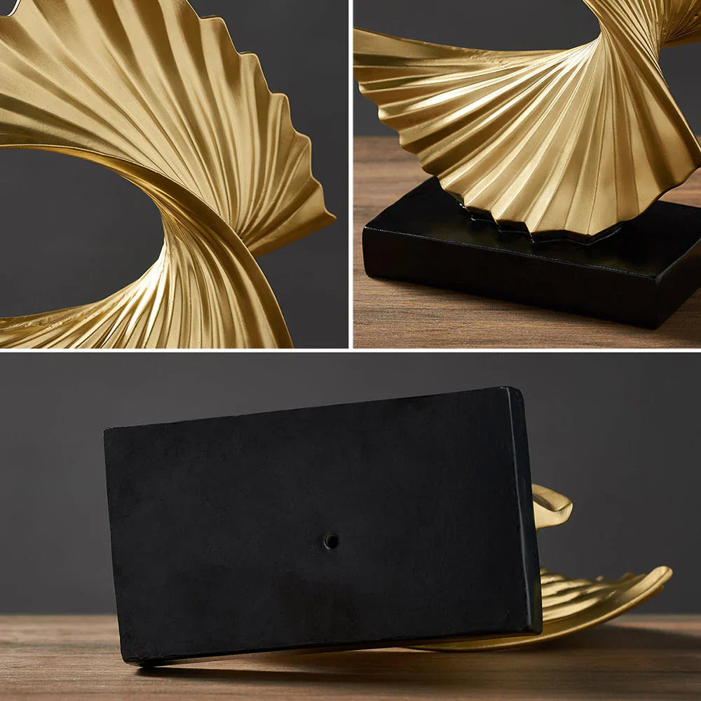 Avtoit | Stylish Half-Moon Sculpture – Elegant Moon Decor for Home & Office