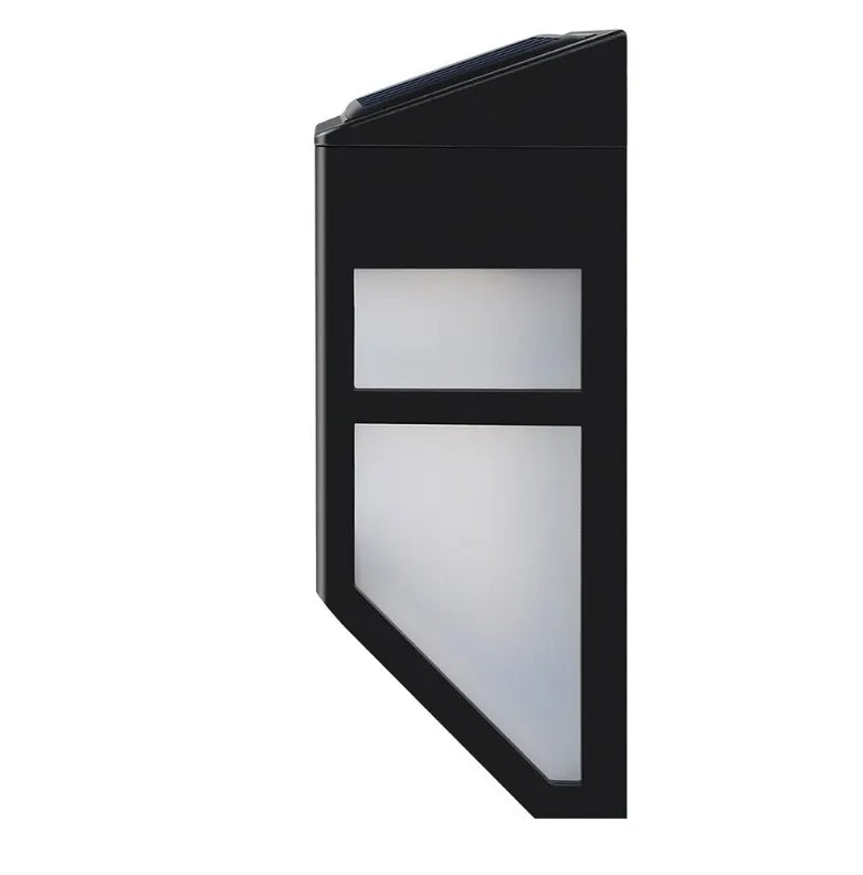 Solar LED Wall Light for Garden and Patio, Warm or White Light