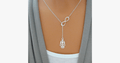Avtoit | Infinite Happiness Pendant Necklace in Silver Color - Gives a fashionable and unique look