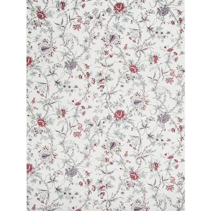 Avtoit | Traditional floral pattern carpet white classic carpet polyester washable non-slip backing carpet for living room